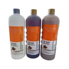 PROLISS - KIT 3 PASOS ALISADO PROFESIONAL EFECTO PLASTIFICADO