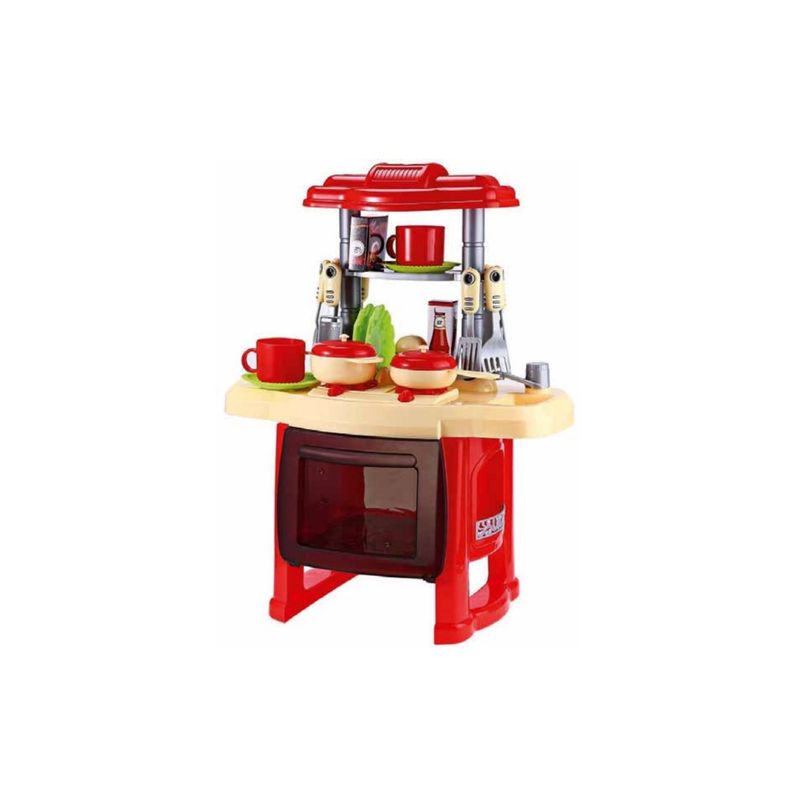 GENERICO - Juguete Set Cocina Con 30 Piezas Con Luz Y Sonido - SC