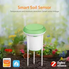 GENERICO - Sensor de suelo inteligente Tuya Zigbee Humedad y Temperatura de suelo