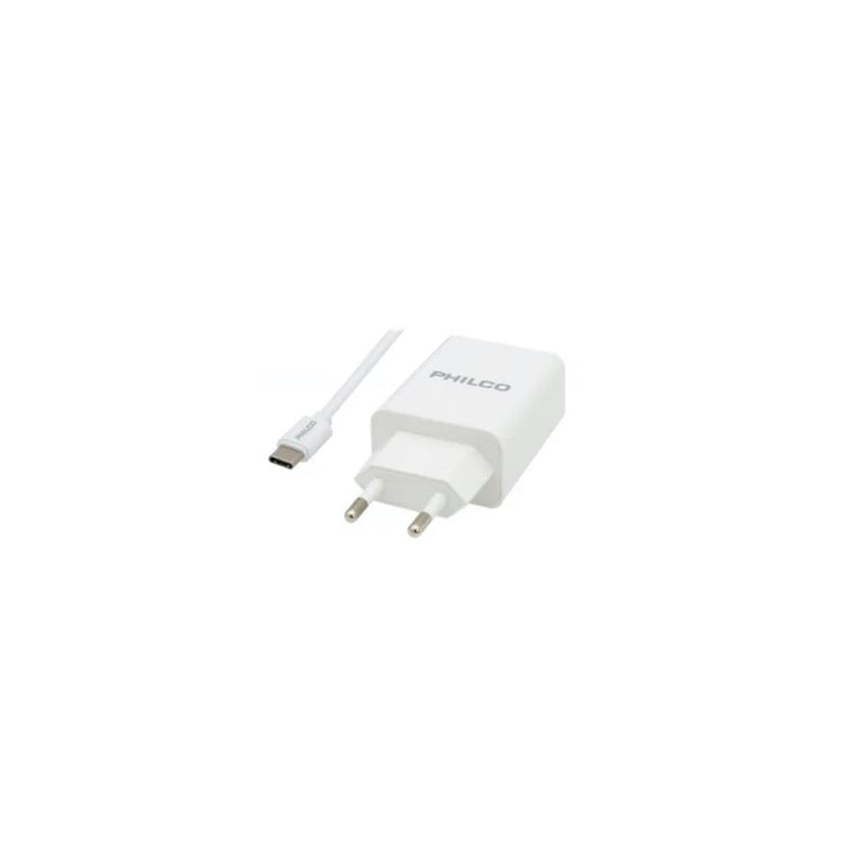 PHILCO - Cargador de pared USB Tipo C  Blanco Philco