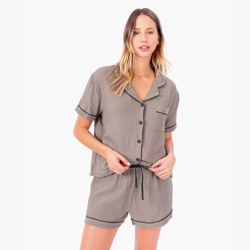 LOUNGE - Pijama Corto Gauze Dreamy