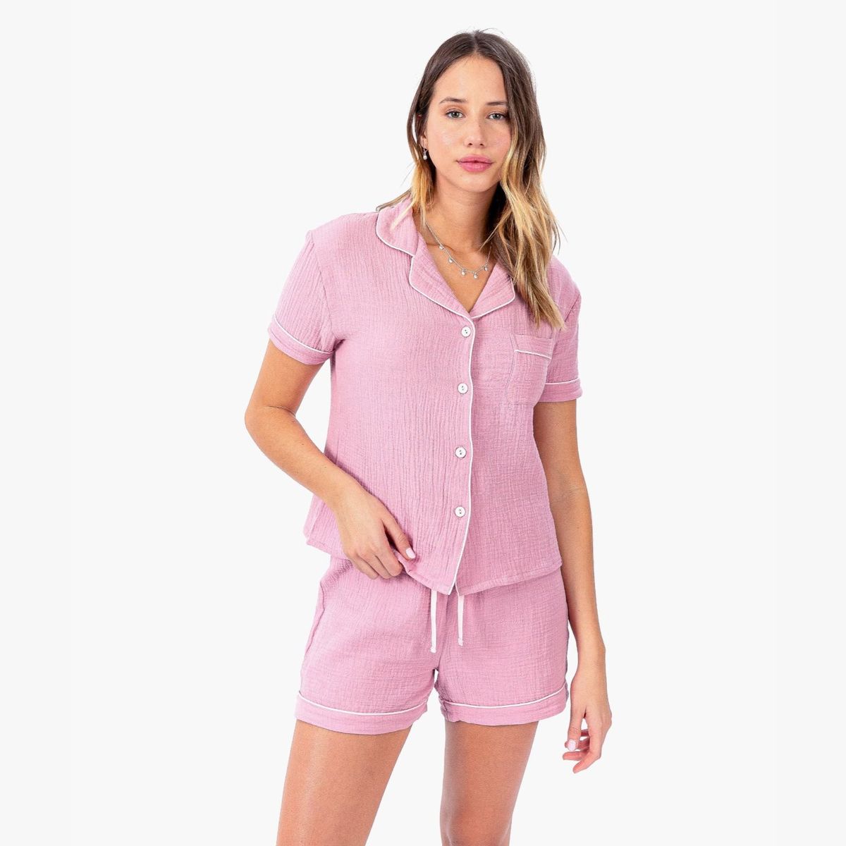 LOUNGE - Pijama Corto Gauze Dreamy