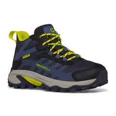 MERRELL - Zapatilla impermeable Niña Moab Speed 2 WP Azul