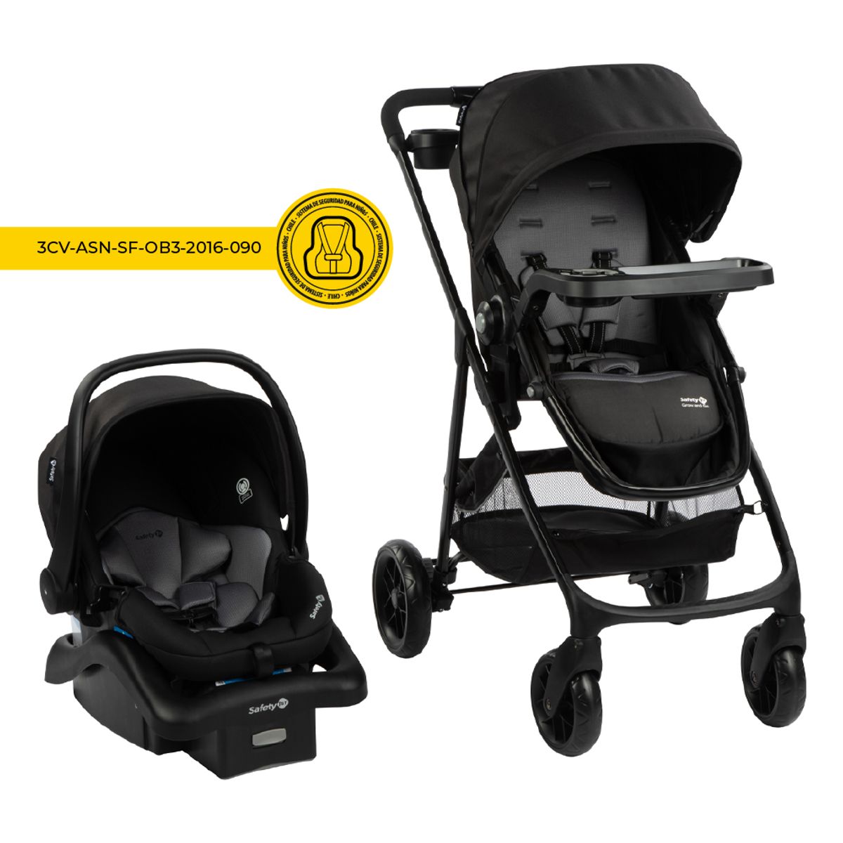 SAFETY 1ST - Coche Travel System Grow And Go Night Sky Lime