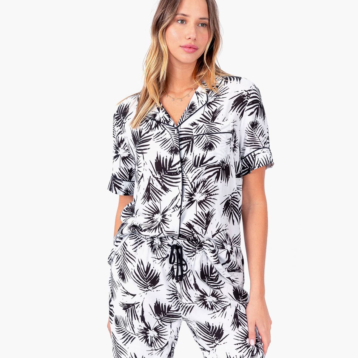LOUNGE - Pijama Dreamy Palmeras
