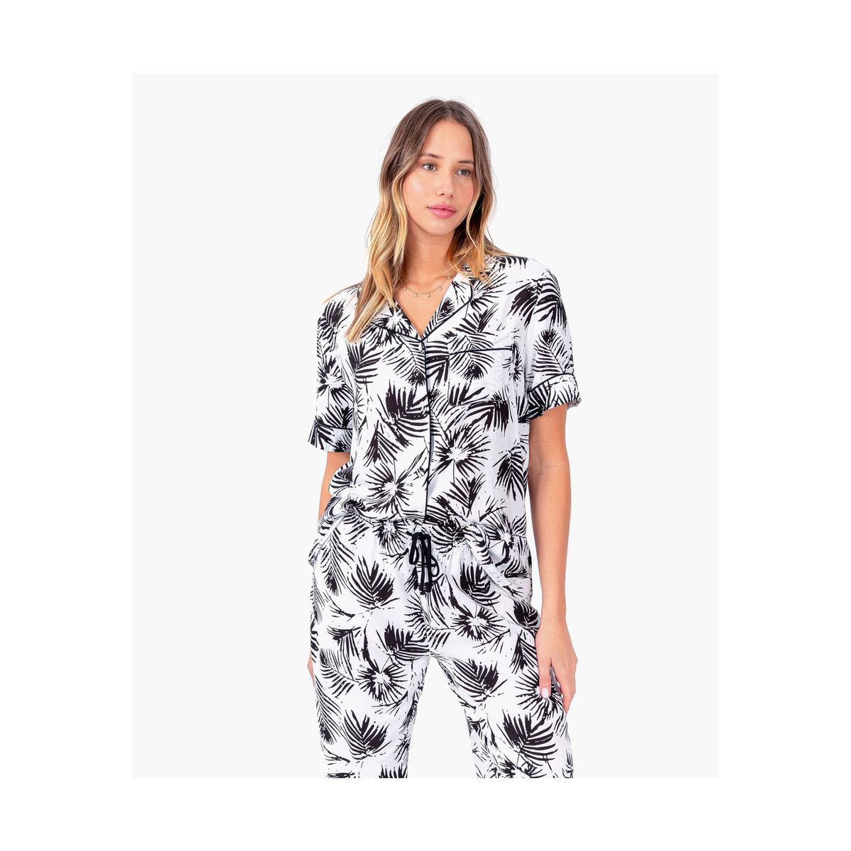 LOUNGE - Pijama Dreamy Palmeras