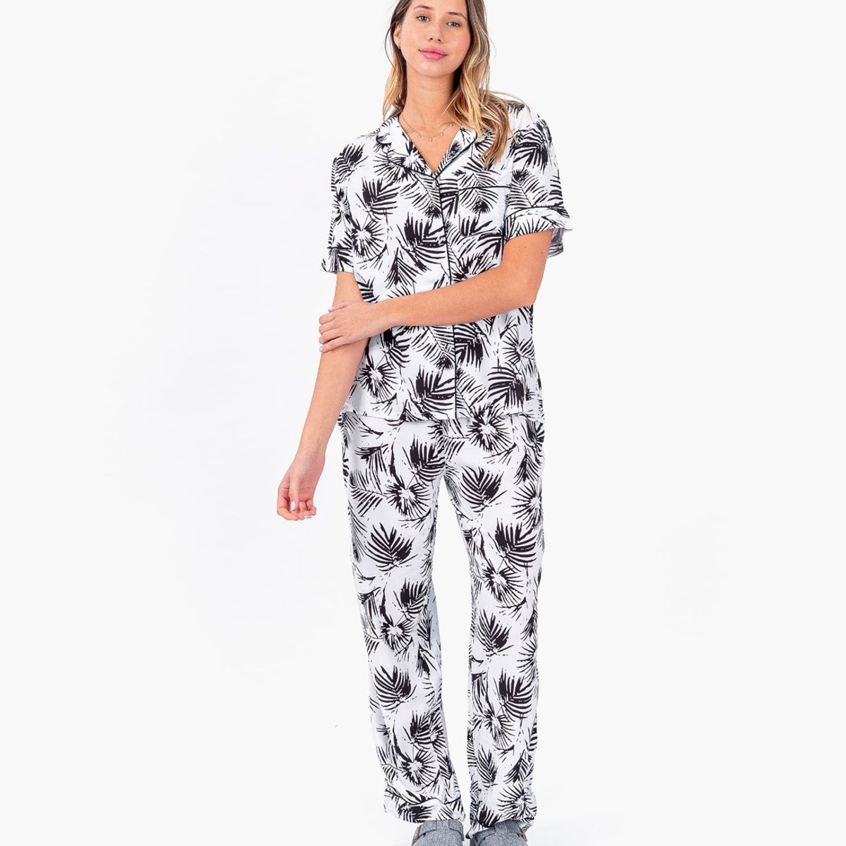 LOUNGE - Pijama Dreamy Palmeras