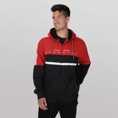 GANGSTER - Poleron Full Zipper Evolve Negro