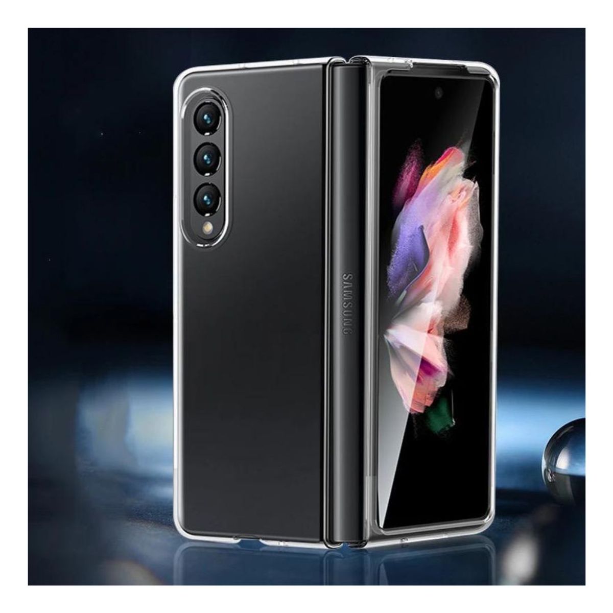 GENERICO - Carcasa Transparente Acrílica Para Samsung Z Fold 4