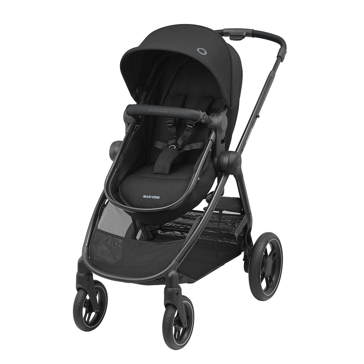 MAXI COSI - Coche Travel System Zelia 3 + Pebble 360° + Family Fix Black