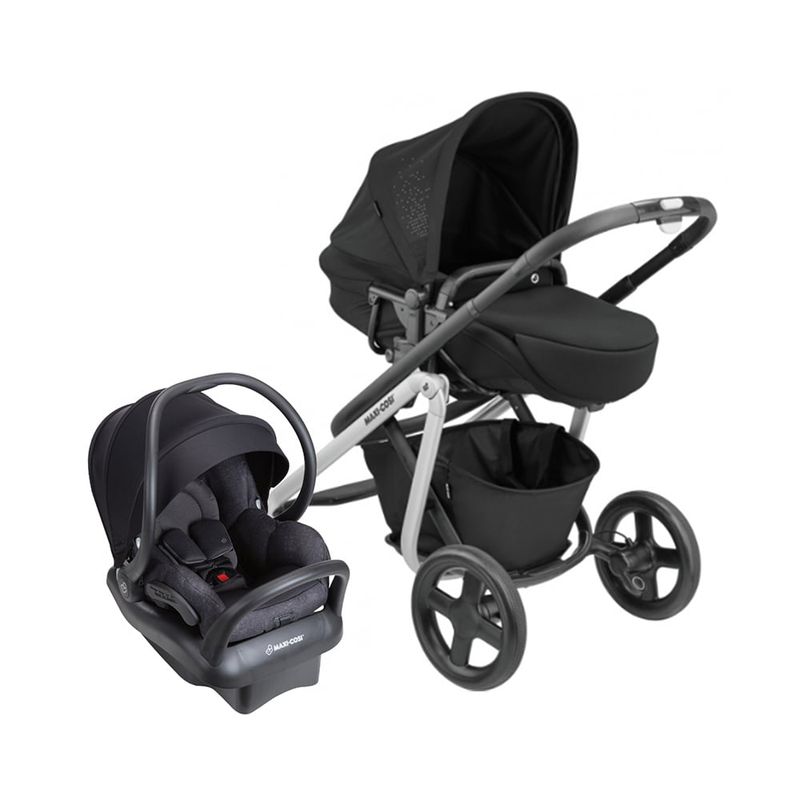 MAXI COSI - Coche Travel System Lila Nomad Black/mico Max Maxi-cosi