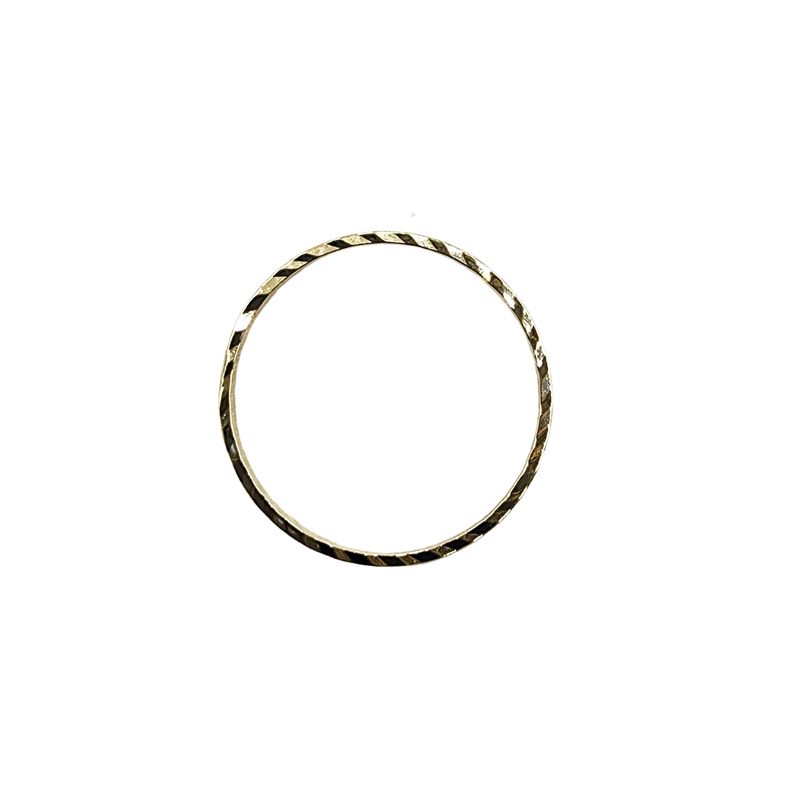 GENERICO - Argollas Cerradas Para Bisutería De Baño De Oro 5gr - Dorado