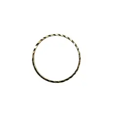 GENERICO - Argollas Cerradas Para Bisutería De Baño De Oro 5gr - Dorado