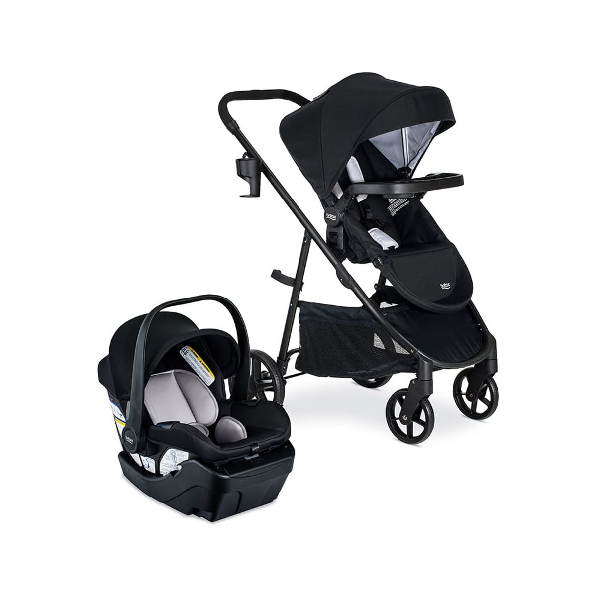 BRITAX - Coche Travel System Brook-Willow Onix Glacier Britax