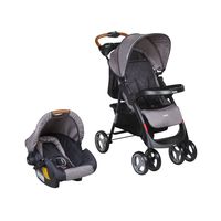 Coche Travel System Pompeya Grey