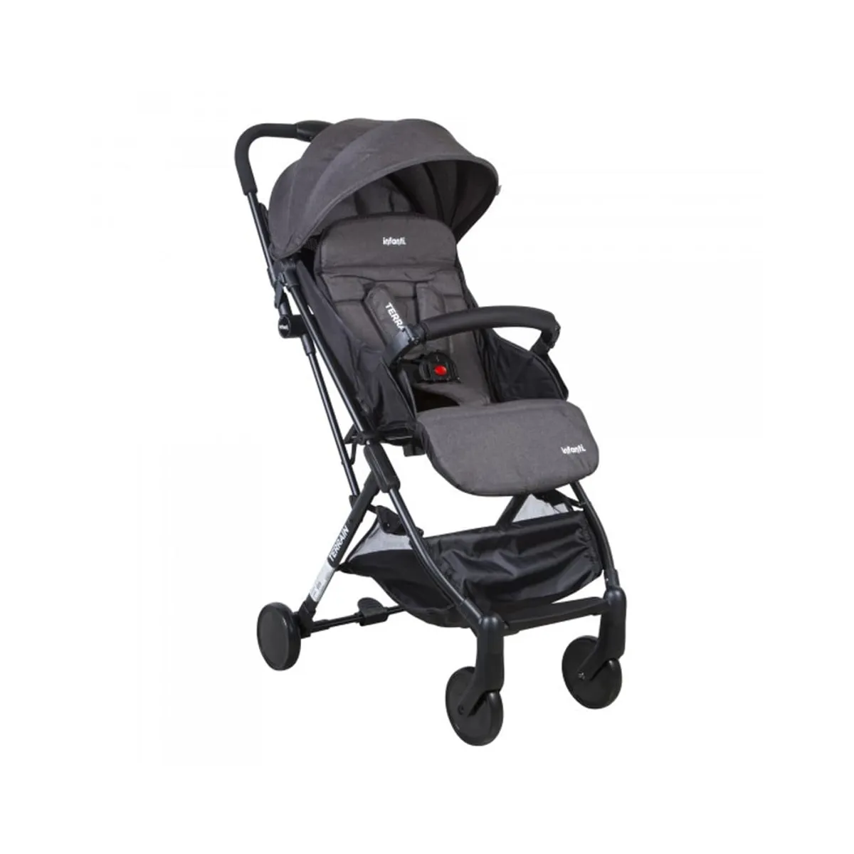 INFANTI - Coche Paseo Terrain Black Infanti