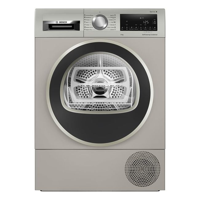 BOSCH - Secadora Bomba de Calor 9 kg Bosch WQG2450XCL