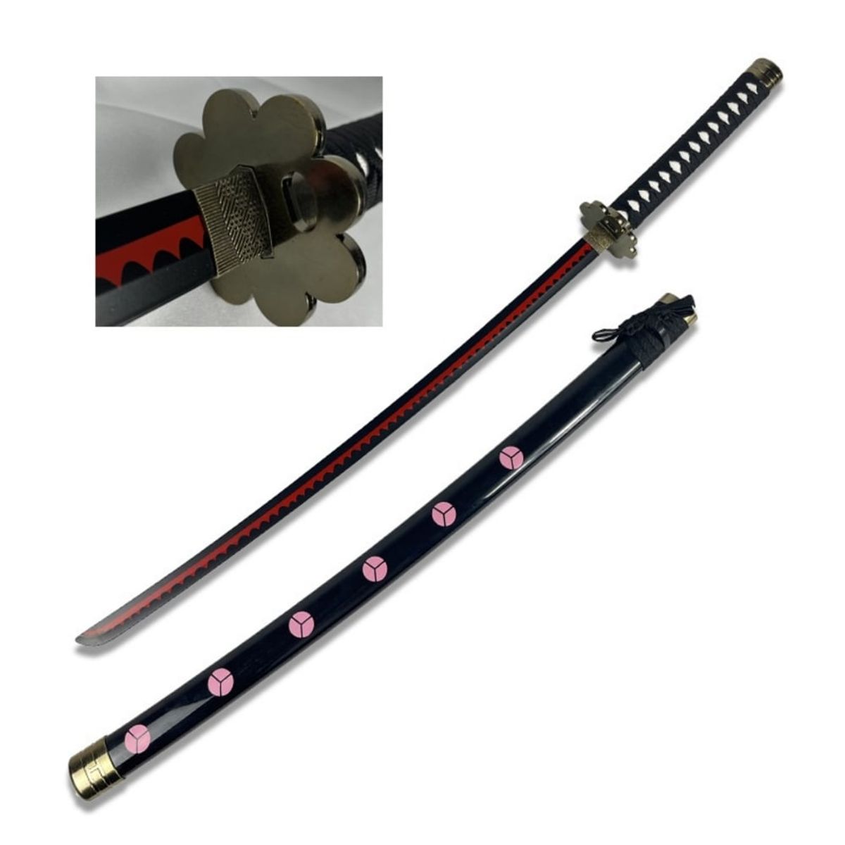 ZG STORE - Katana Zoro One Piece Espada De Acero Shusui Cosplay