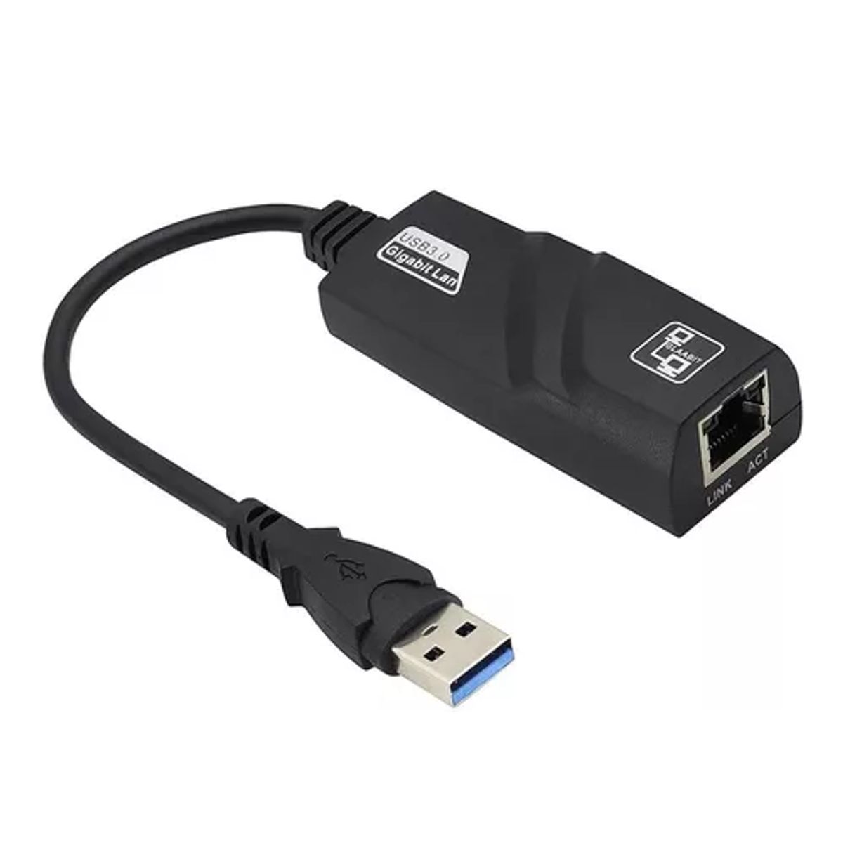 GENERICO - Adaptador De Red Usb 3.0 Tarjeta De Red Ethernet Usb A Rj45