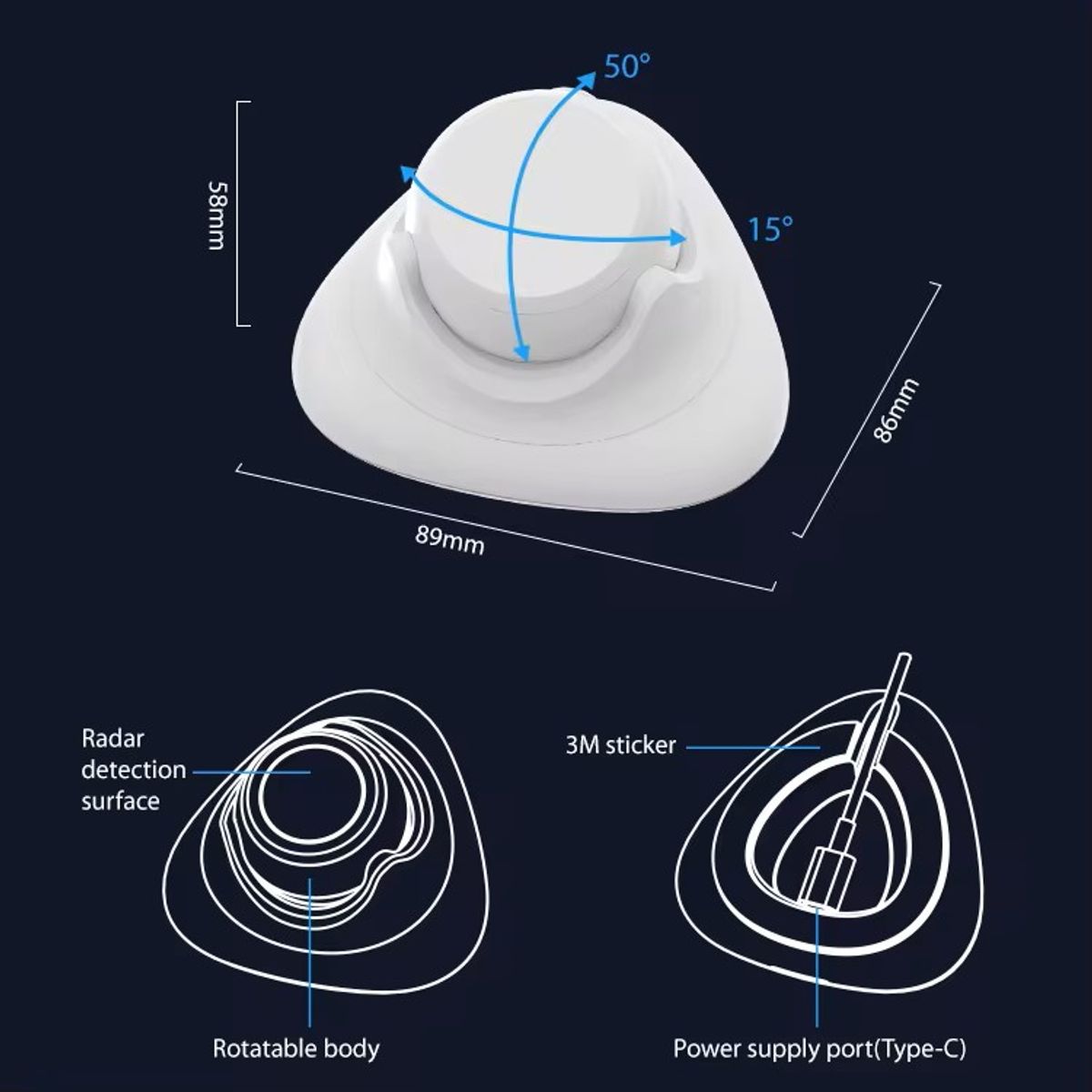 GENERICO - Sensor de presencia Tuya ZigBee