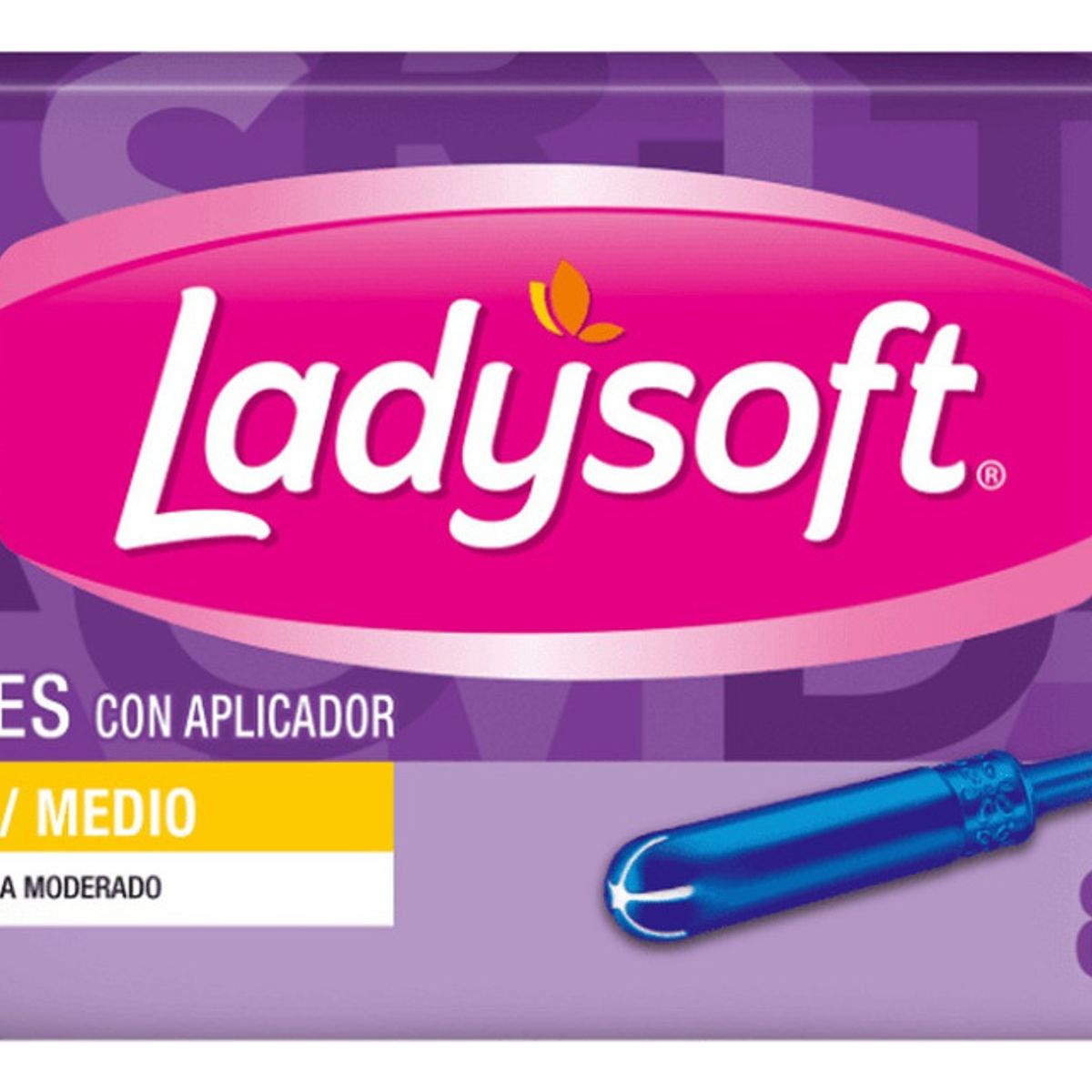 LADYSOFT - Tampones Ladysoft Absorción Regular 8 Unidades