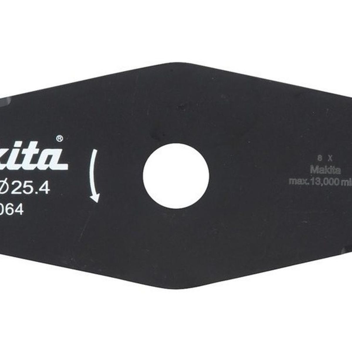 MAKITA - Cuchillo Metal 2 Puntas 255x25,4x2mm Makita D-66064