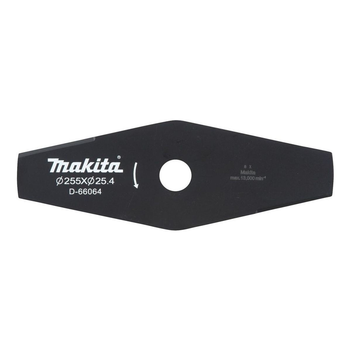 MAKITA - Cuchillo Metal 2 Puntas 255x25,4x2mm Makita D-66064