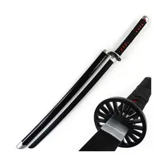 GENERICO - Katana Espada Bambu Madera Cosplay Tanjiro Demon Slayer