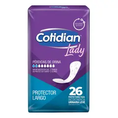COTIDIAN - Protector Diario Lady Largos 26 Un