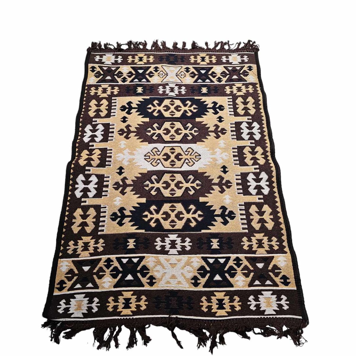 GENERICO - Alfombra Turca Kilim Algodón 60x90 cm