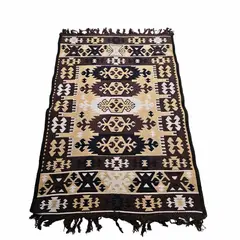 GENERICO - Alfombra Turca Kilim Algodón 60x90 cm