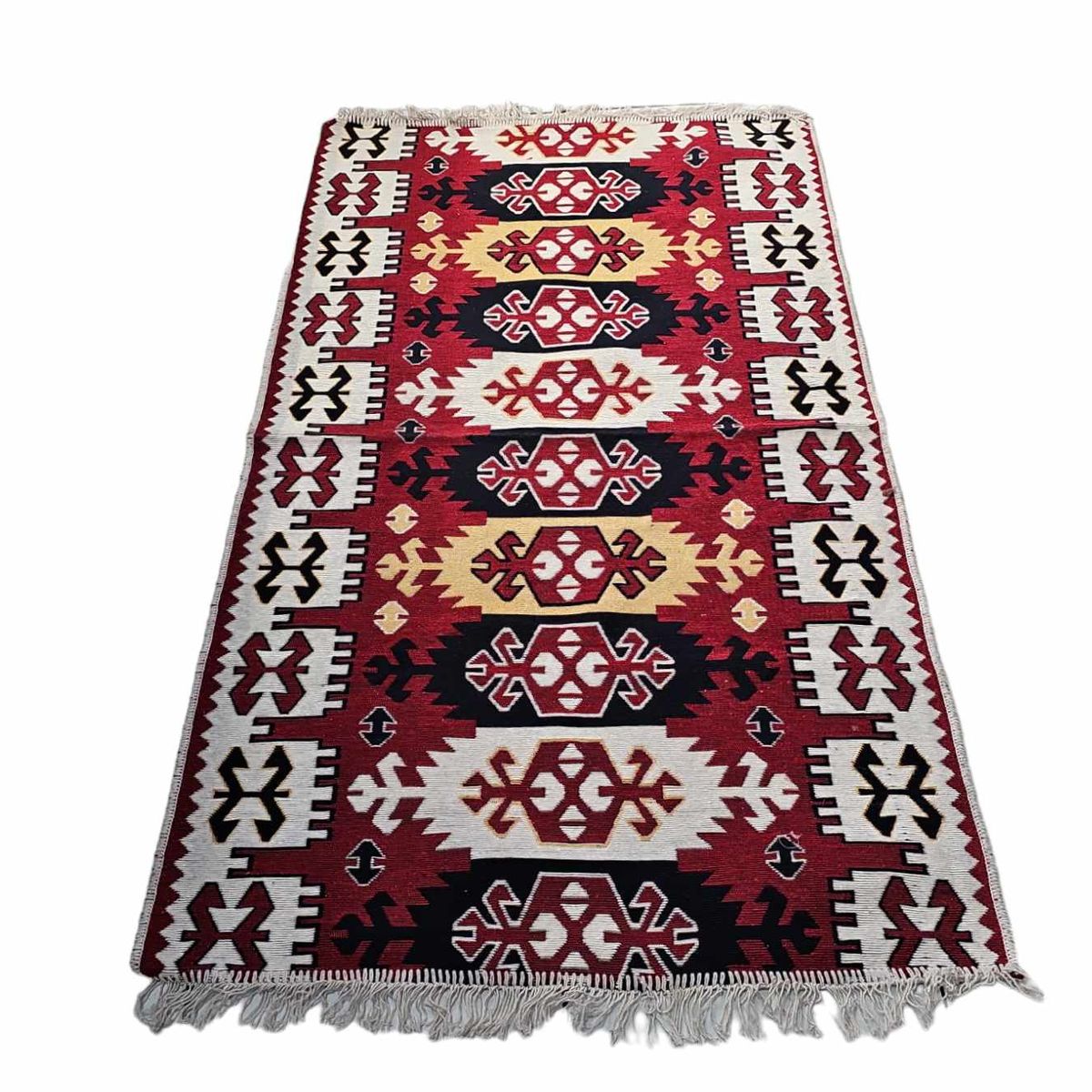GENERICO - Alfombra Turca Kilim Algodón 80x120 cm
