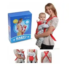 GENERICO - Mochila Porta Bebe Arnés Infante De Algodón Orgánico