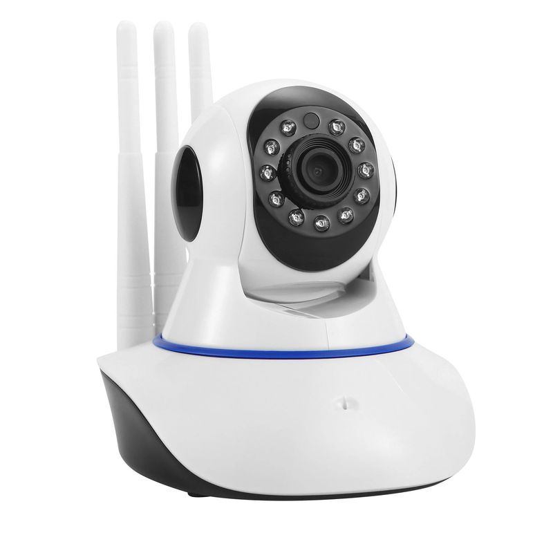 GENERICO - Camara Seguridad Ip Wifi Hd Motorizada Vision Nocturna 360º