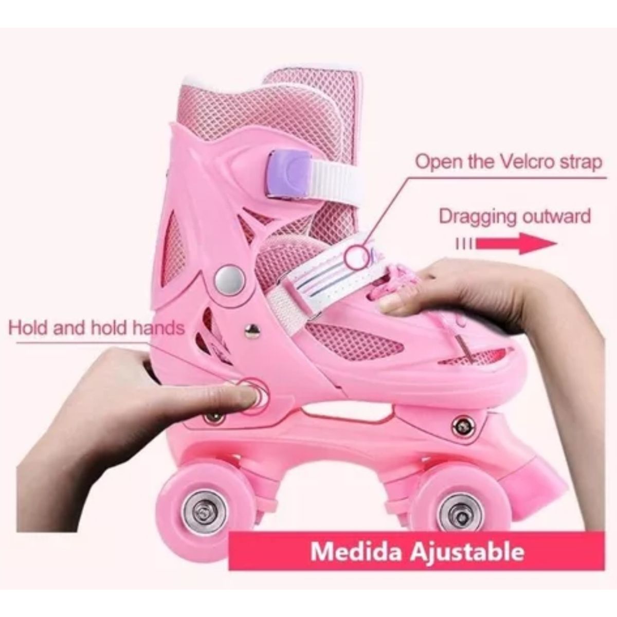 U BUY - Patines Infantiles Más Protectores Y Cascos M