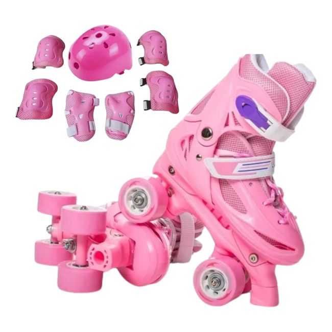 U BUY - Patines Infantiles Más Protectores Y Cascos 30 al 33