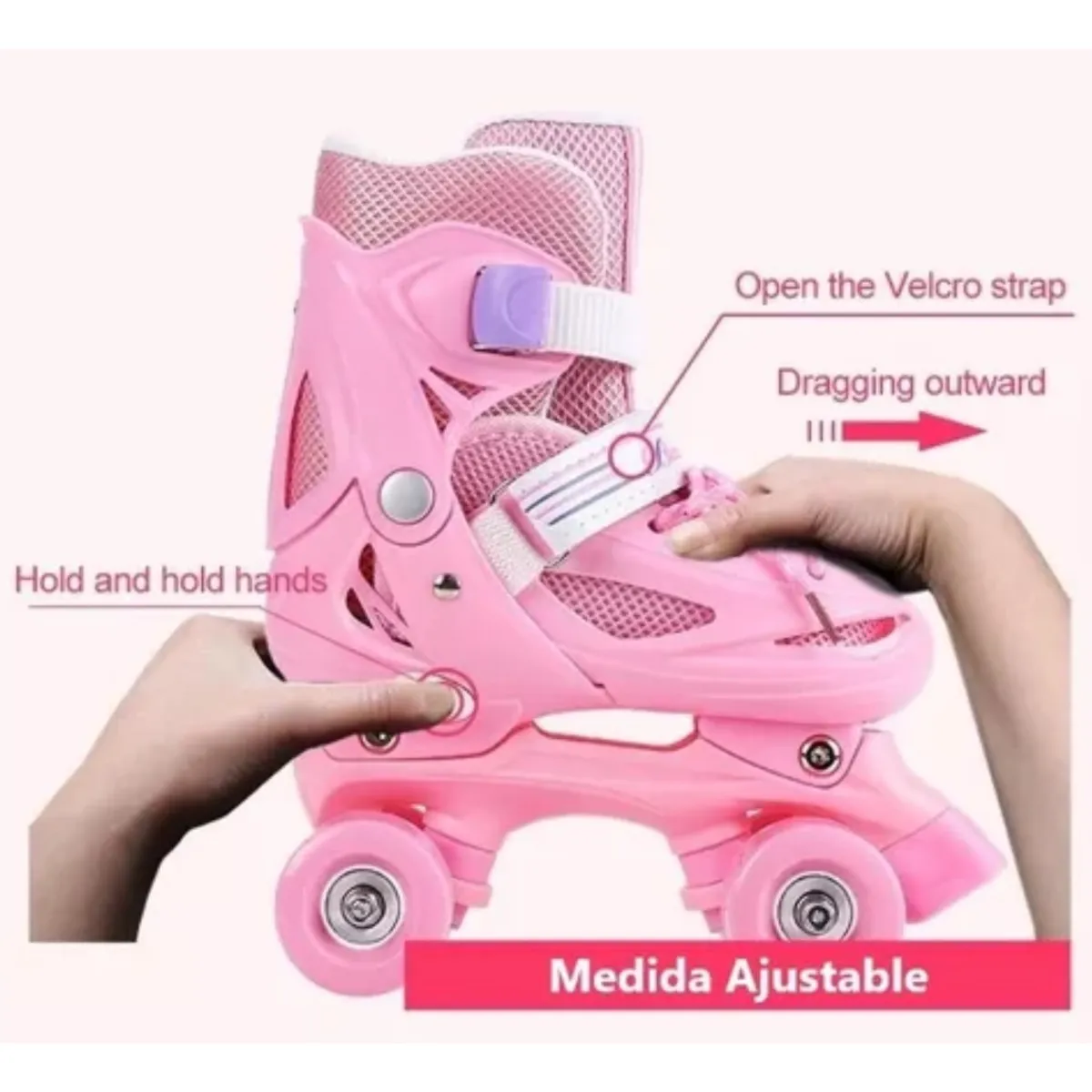 U BUY - Patines Infantiles Más Protectores Y Cascos 30 al 33