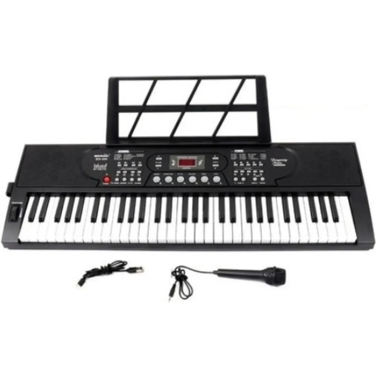 U BUY - Teclado 61 Teclas Piano Mls 6639 Teclado Musical