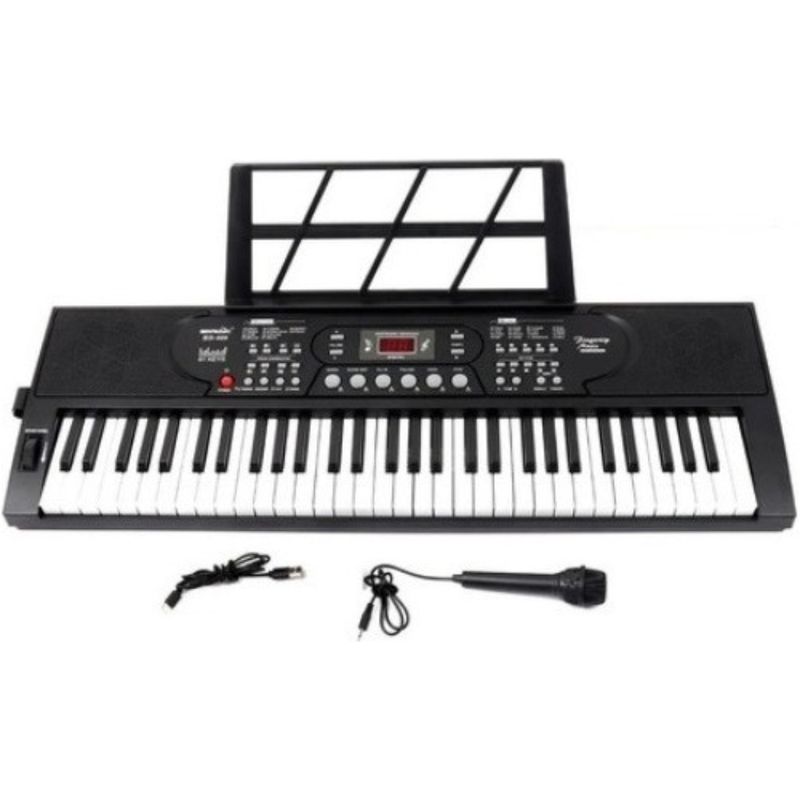U BUY - Teclado 61 Teclas Piano Mls 6639 Teclado Musical