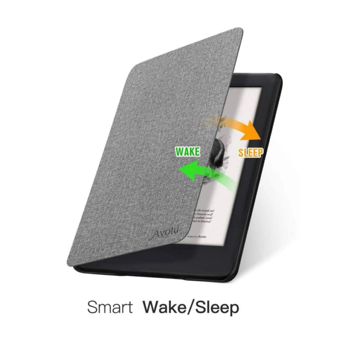 GENERICO - Funda Protectora Para Kindle 10th Gene 2019 J9G29R Gris