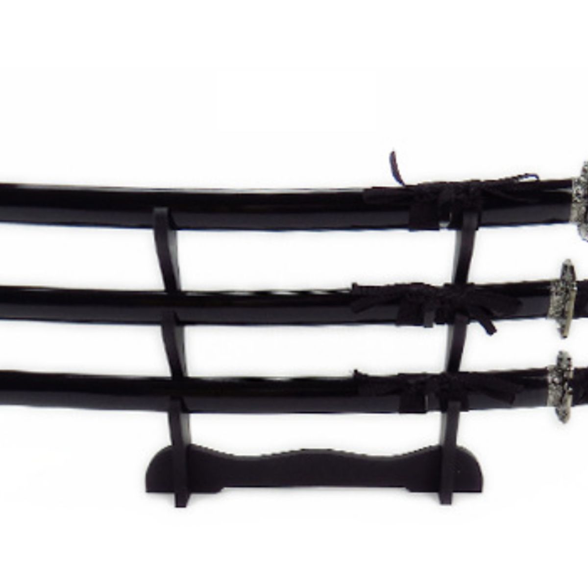 GENERICO - Atril Soporte Triple Mesa Para Katana Samurai O Espadas