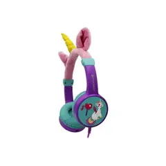 MONSTER AUDIO - Audífonos Diseño Unicornio Color Púrpura Monster - SC