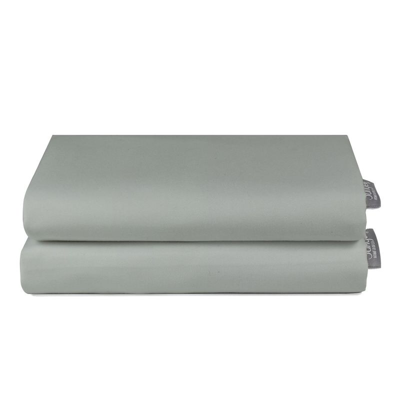 3ANGELI - Set 2 Fundas Almohada 50x90 Gris 3angeli Soft Touch