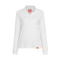 Polera Polo 60% Algodón Manga Larga Mujer