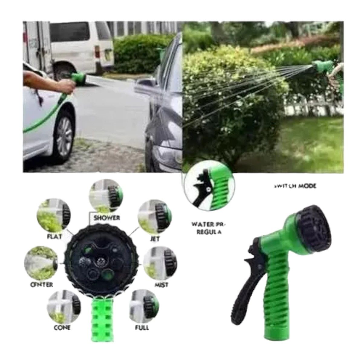 GENERICO - Manguera Espiral Expandible Hogar Casa Jardin 15mtr