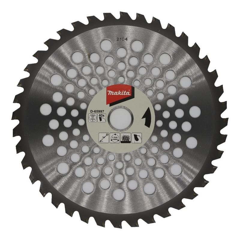 MAKITA - Disco Sierra Desbrozadora 255x25,4x1,25mm 40d Makita D-65997