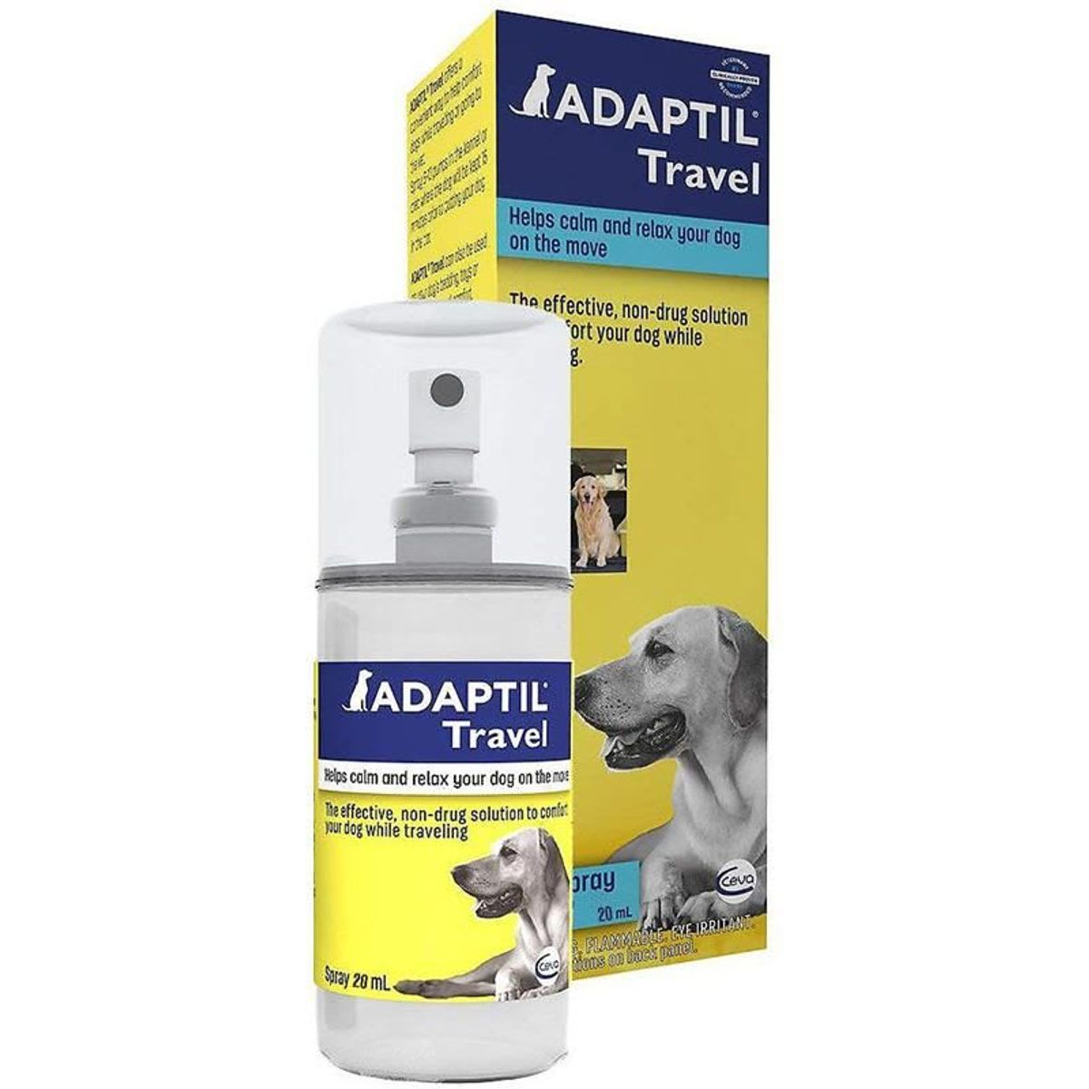 ADAPTIL - Spray Adaptil Transport Anti Estrés Perro 60ml