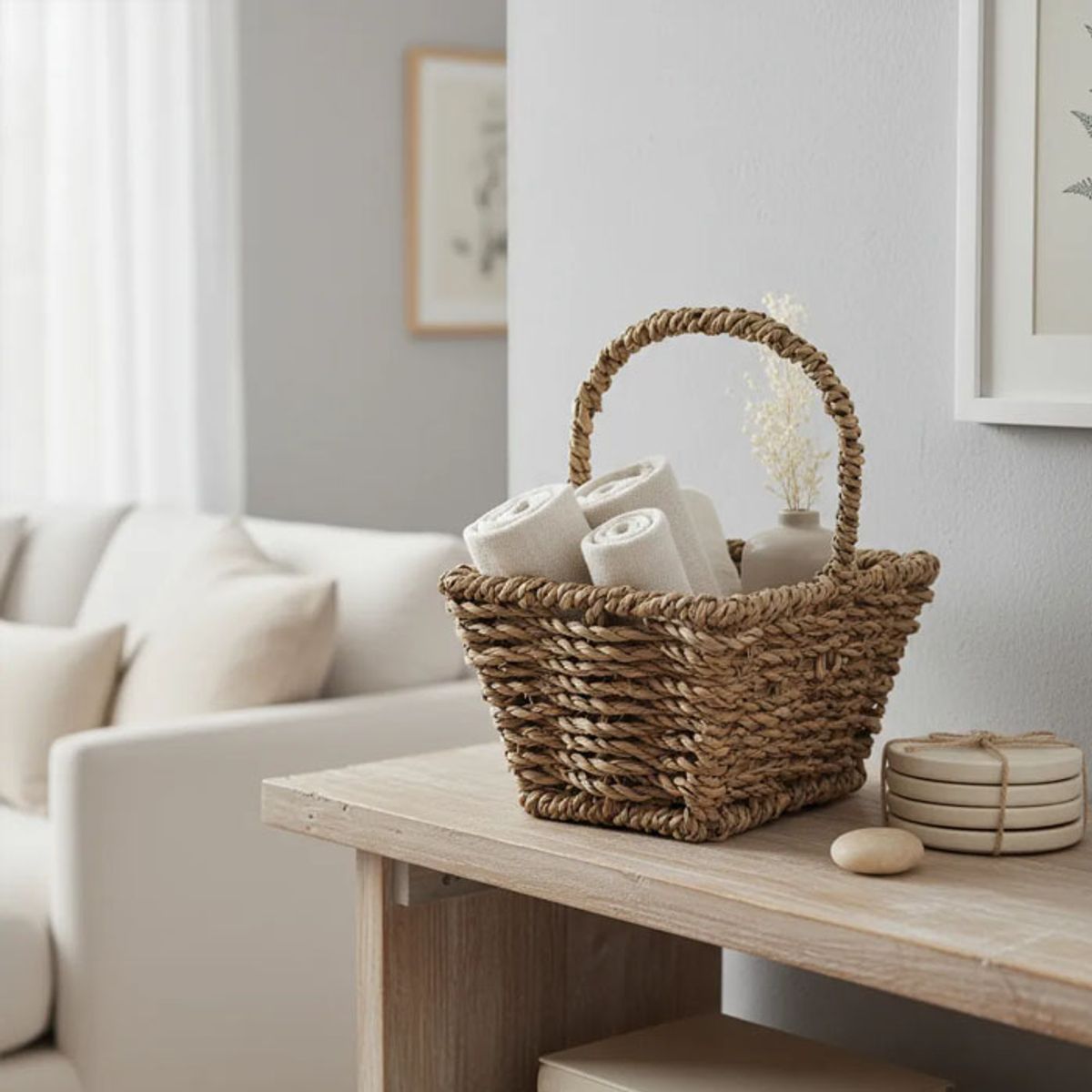 BRIC - Cesta de Fibras Naturales Set