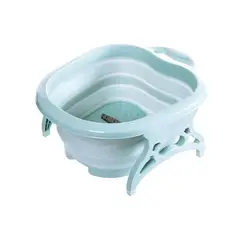 IMPORTCLICK - Masajeador Spa Pedicura Pies Plegable Celeste