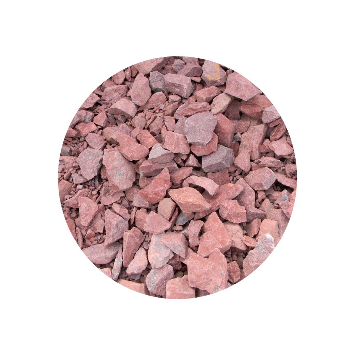 GENERICO - PIEDRA DECORATIVA 10KG GRAVILLA ROJA FVH / MIMBRAL